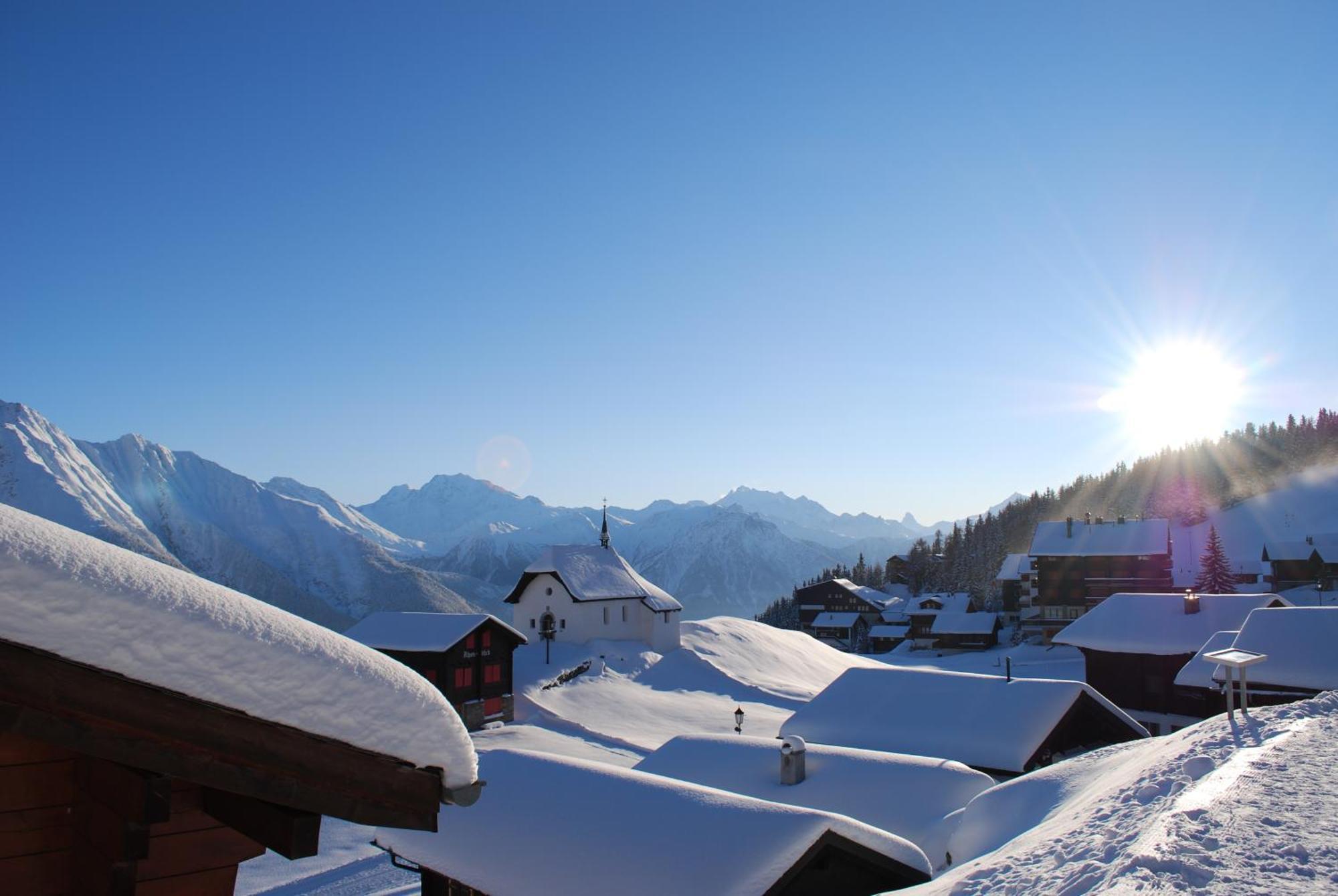 Hotel Slalom Bettmeralp Bagian luar foto